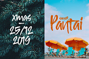 Samalona Textured Font, a Handwritten Font by AaType. (Thumbnail 5 of 10)