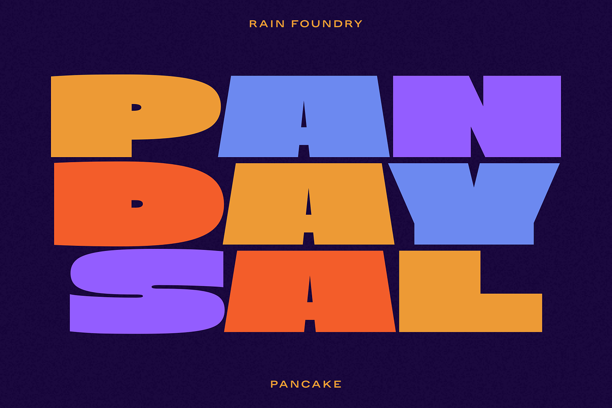 Pancake (Variable), a Sans Serif Font by Rain Foundry (Photo 4 of 9)