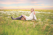 Digital Backdrops - Flowery Fields, a Texture Graphic by DareToDream (Thumbnail 3 of 3)