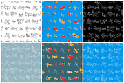 Airplanes. 30 vector patterns, a Pattern Graphic by Alena Stoyko design (Thumbnail 8 of 13)