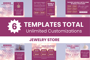 Jewelry Store Coupon Templates