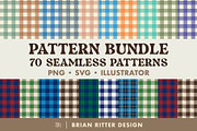Pattern Bundle, a Pattern Graphic by Brian Ritter Design (Thumbnail 1 of 10)