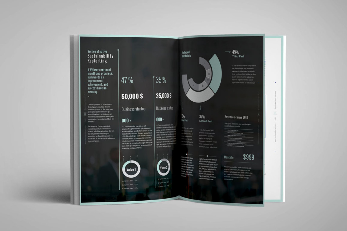 Annual Report, a Brochure Template by Elite_Standard (Photo 9 of 12)