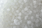 White background with a pile of small ice cubes top, a Food & Drink Photo by Davizro's Market (Thumbnail 2 of 2)