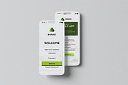 Mobile App Mockup, a Device Mockup by zpackcreative (Thumbnail 4 of 5)