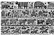 Vintage Wild Animals Folk Art, a Decorative Illustration by devastd (Thumbnail 12 of 28)
