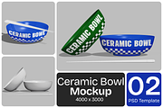 Ceramic Bowl Mockup, a Household Mockup by Permadi Creative (Thumbnail 1 of 3)
