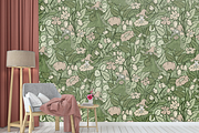 Green Camouflage Fairies Pattern, a Pattern Graphic by Lady Bruniere Design (Thumbnail 14 of 14)