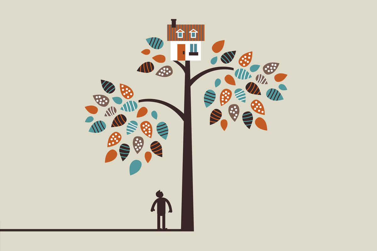 Owl and leaves funny vector set, an Animal Illustration by Crowhouse (Photo 4 of 4)