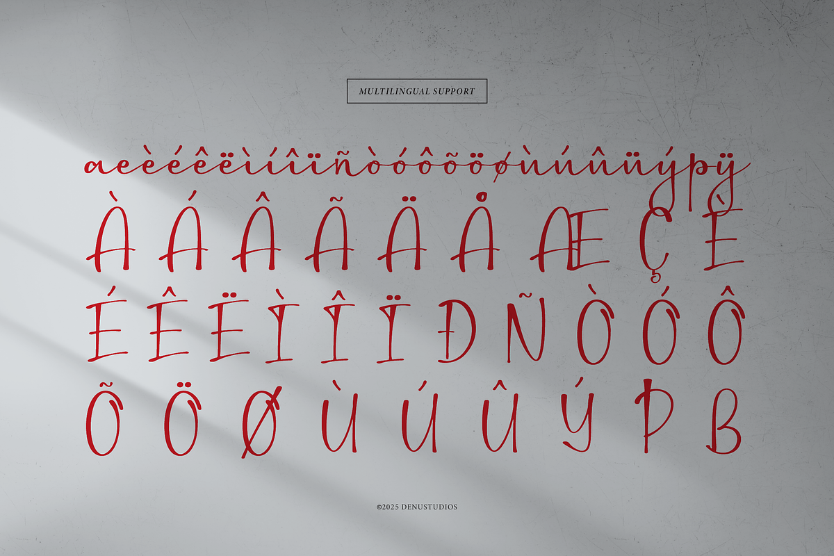 Dirgestan | Handwritten Script, a Script Font by Denustudios (Photo 12 of 12)
