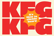 Eatvetica - Bold Food Font, a Sans Serif Font by limitype (Thumbnail 4 of 15)