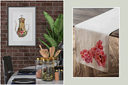 Porcelain tableware, an Illustration by Olha Urdeichuk (Thumbnail 5 of 11)