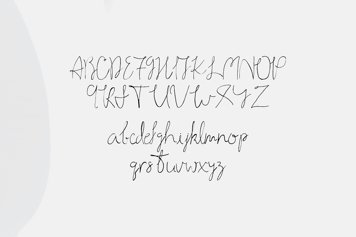 Ahsan Calligraphy Script Font preview 2