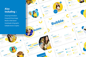 Bubble Fashion Keynote Template