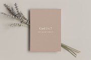 Card Mockup 5x7, PSD, a Print Template by Snoflinga (Thumbnail 3 of 4)