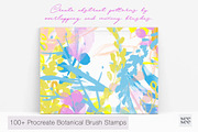 100+ Botanical Procreate Brush Stamp, a Brush Add-On by CC CREATIVE CO (Thumbnail 15 of 16)