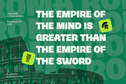 Glugate - Bold Display Font, a Sans Serif Font by Pixesia Studio (Thumbnail 6 of 12)