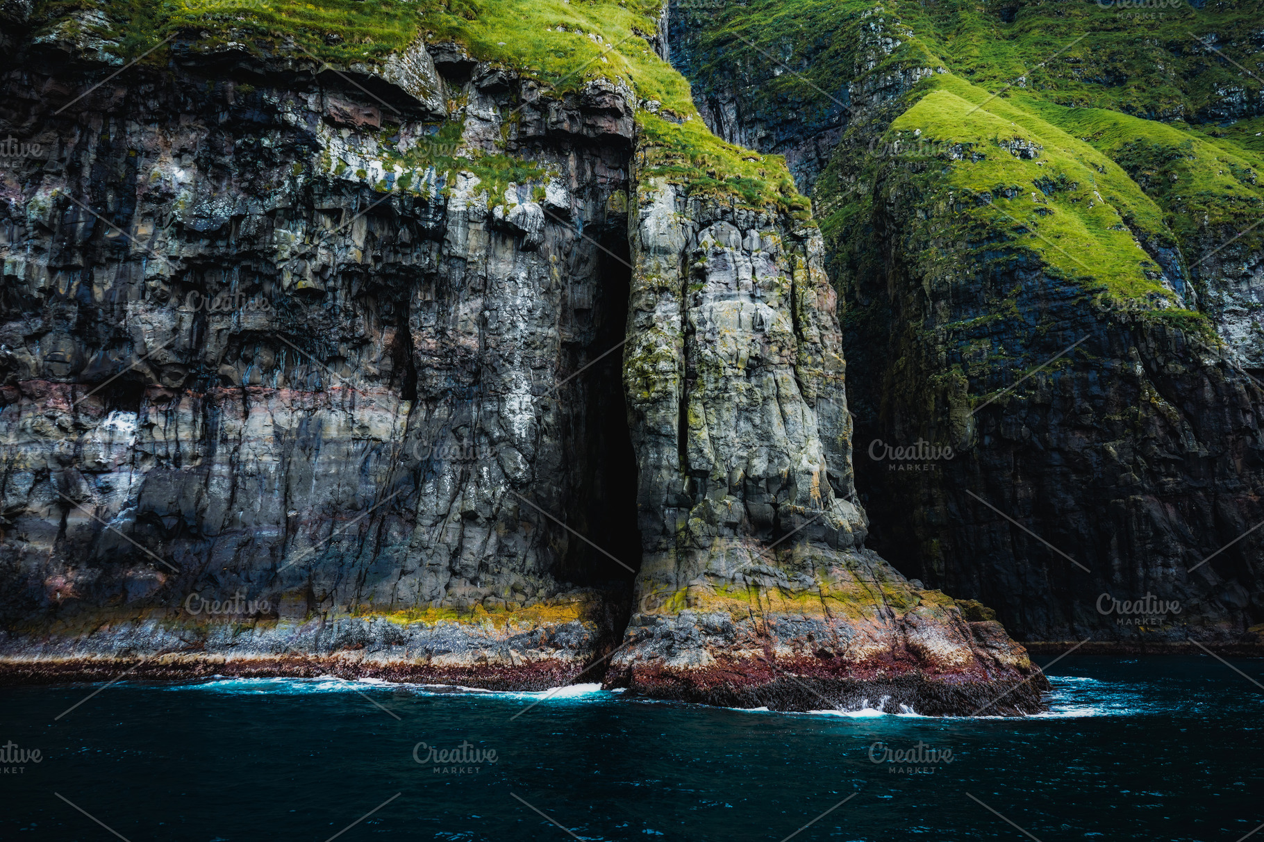 Basalt cliffs. Streymoy Island, a Nature Photo by Shootdiem
