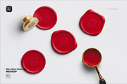 Wax Seal Close‑Up Mockup, a Product Mockup by Custom Scene (Thumbnail 2 of 11)