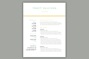 4 Page Resume Template | Word and In, a Resume Template by Scribbled Napkin Design (Thumbnail 2 of 5)