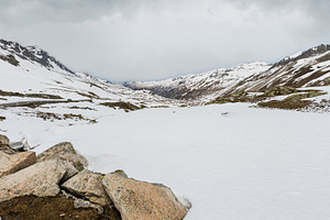 Spring Alps mountain landscape, a Nature Photo by YuriyB