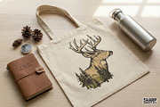 Deer Head PNG, Forest Animal Art, an Illustration by SharpMarketplace (Thumbnail 3 of 4)