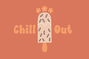 Kamuro is a cool retro groovy font, a Handwritten Font by Brown Cupple (Thumbnail 3 of 5)