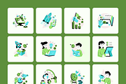 Business Ecosystem Flat Icons Bundle, a Duotone Icon by Vectors Market (Thumbnail 10 of 12)