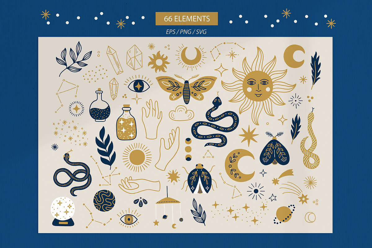 Celestial Kit, a Decorative Illustration by miumiu (Photo 5 of 16)