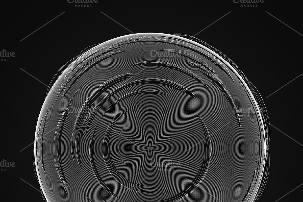 Ultra Thin Spheres 2, an Object Graphic by GarryKillian (Photo 10 of 12)