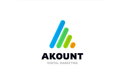Accounting I A Letter Logo Design