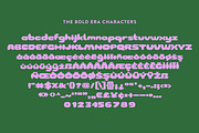 The Bold Era Chunky Vibe Sans Serif, a Sans Serif Font by Struvictory.art (Thumbnail 5 of 8)