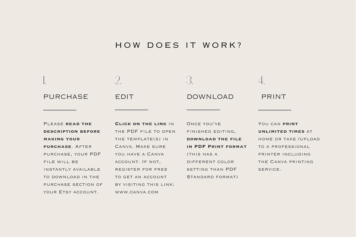 Modern Thank You Card Canva Template, a Card Template by LePosey Studio (Photo 6 of 6)