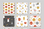 Cozy Christmas clipart collection, an Animal Illustration by Leysan Shayak (Thumbnail 8 of 10)