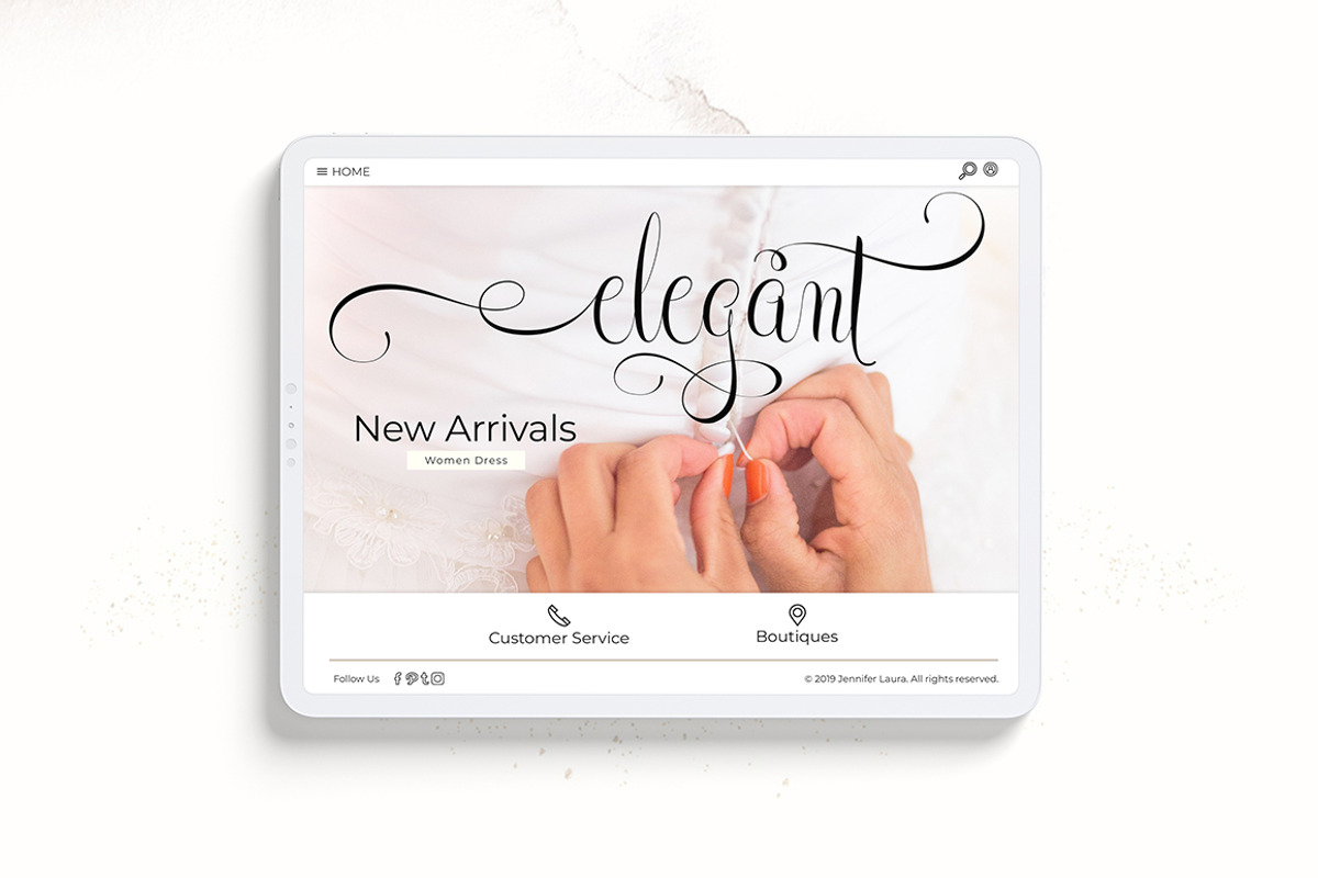 Tritonal, a Script Font by Papermode Co. (Photo 11 of 15)