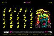 Brutal Rioter Typeface, a Script Font by alit design (Thumbnail 19 of 20)