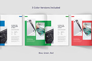 IT Service Business Portfolio Canva, a Brochure Template by artbart (Thumbnail 6 of 6)