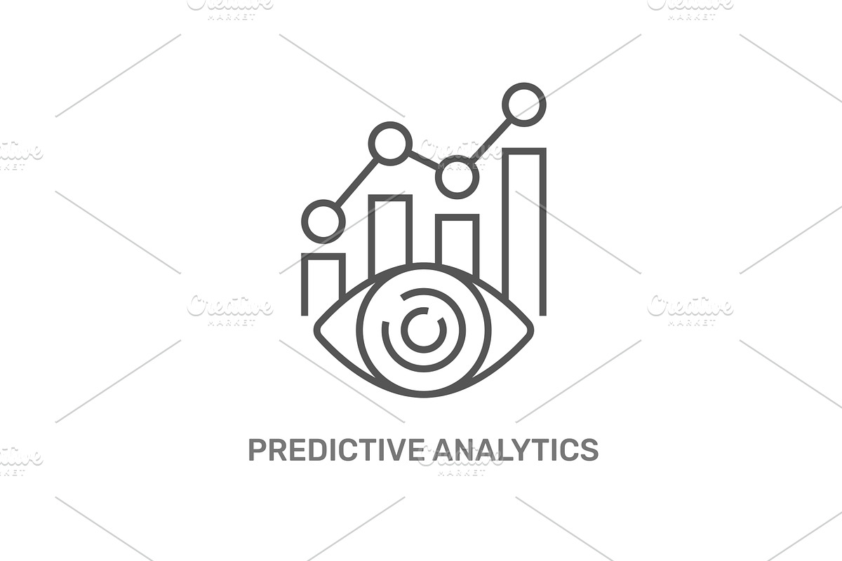 This image represents predictive, a Finance Illustration by defmorph