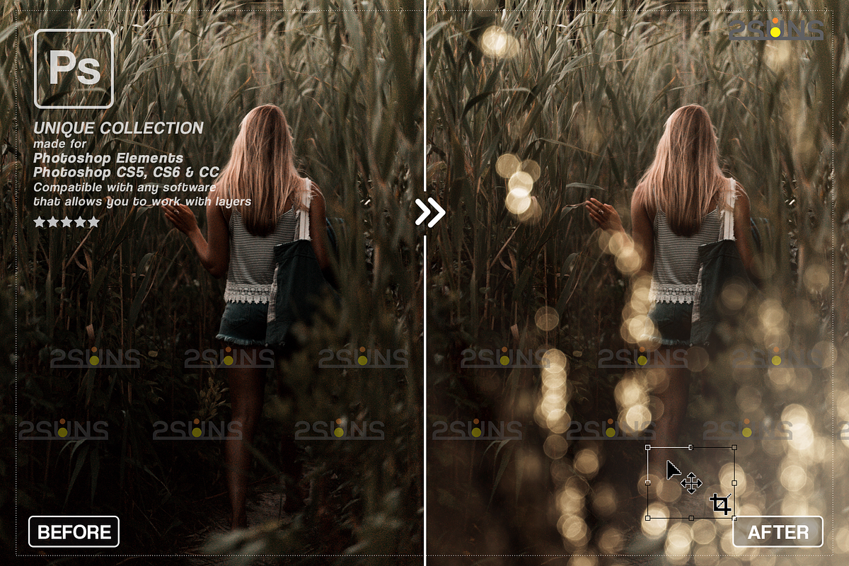 Gold bokeh overlay Photo overlays, an Object Graphic by 2SUNS (Photo 6 of 10)