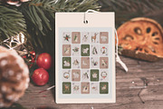 Watercolor Woodland Christmas, an Animal Illustration by Jenteva Art (Thumbnail 8 of 14)