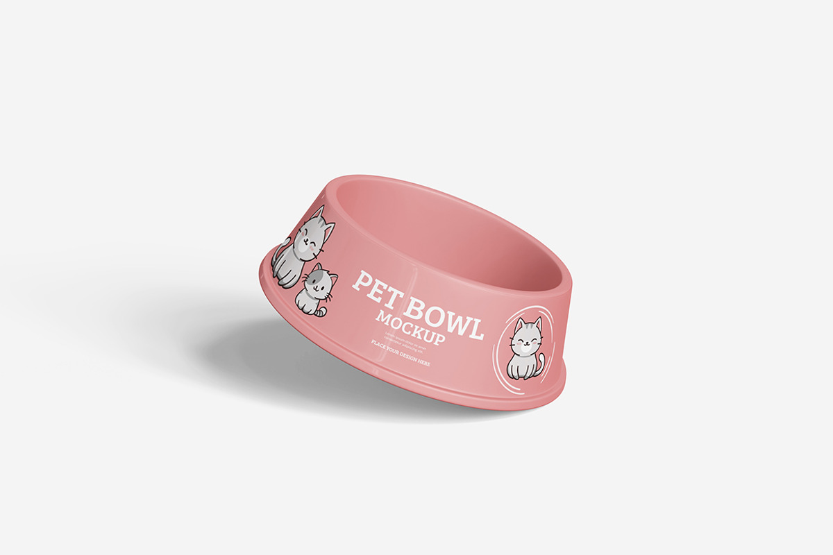 Pet Bowl Mockup, a Product Mockup by Indah (Photo 5 of 6)