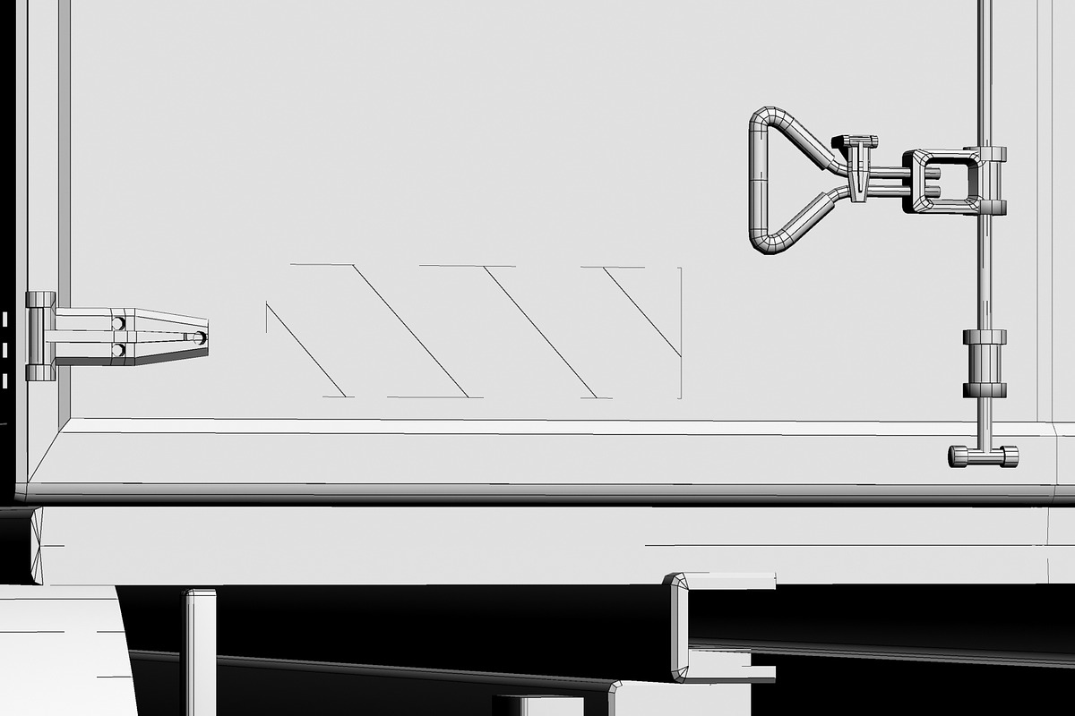 Commercial Truck Mercedes, a Cars & Vehicle 3D Model by Mechanik (Photo 16 of 17)
