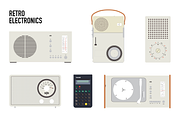 Retro Electronics Illustrations, an Object Illustration by BenDesigner (Thumbnail 1 of 7)