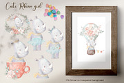 Cute Tropical animals clipart., an Animal Illustration by Yuliya Art (Thumbnail 18 of 33)