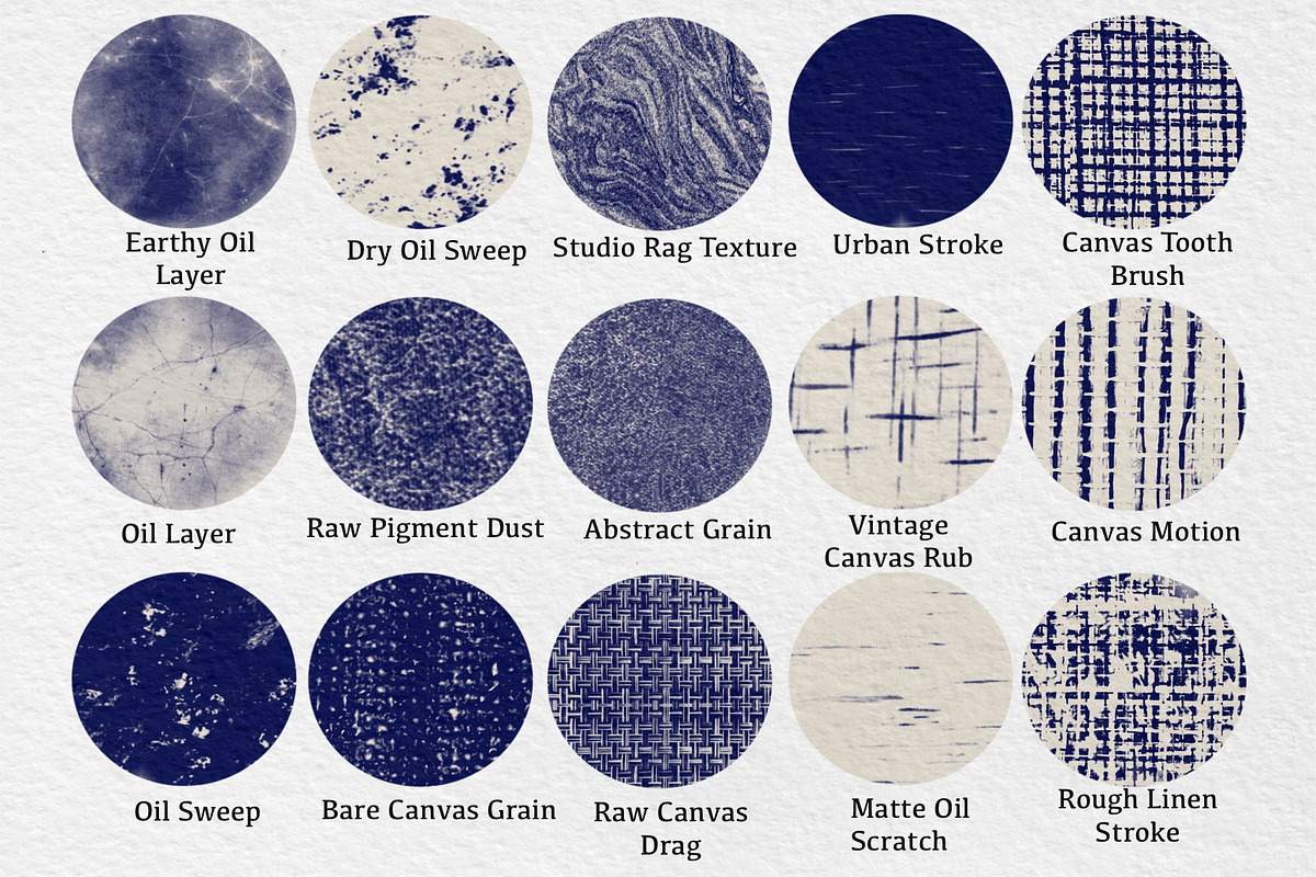 Procreate Canvas & Dry Oil Texture, a Brush Add-On by HabitusDesigns (Photo 6 of 7)