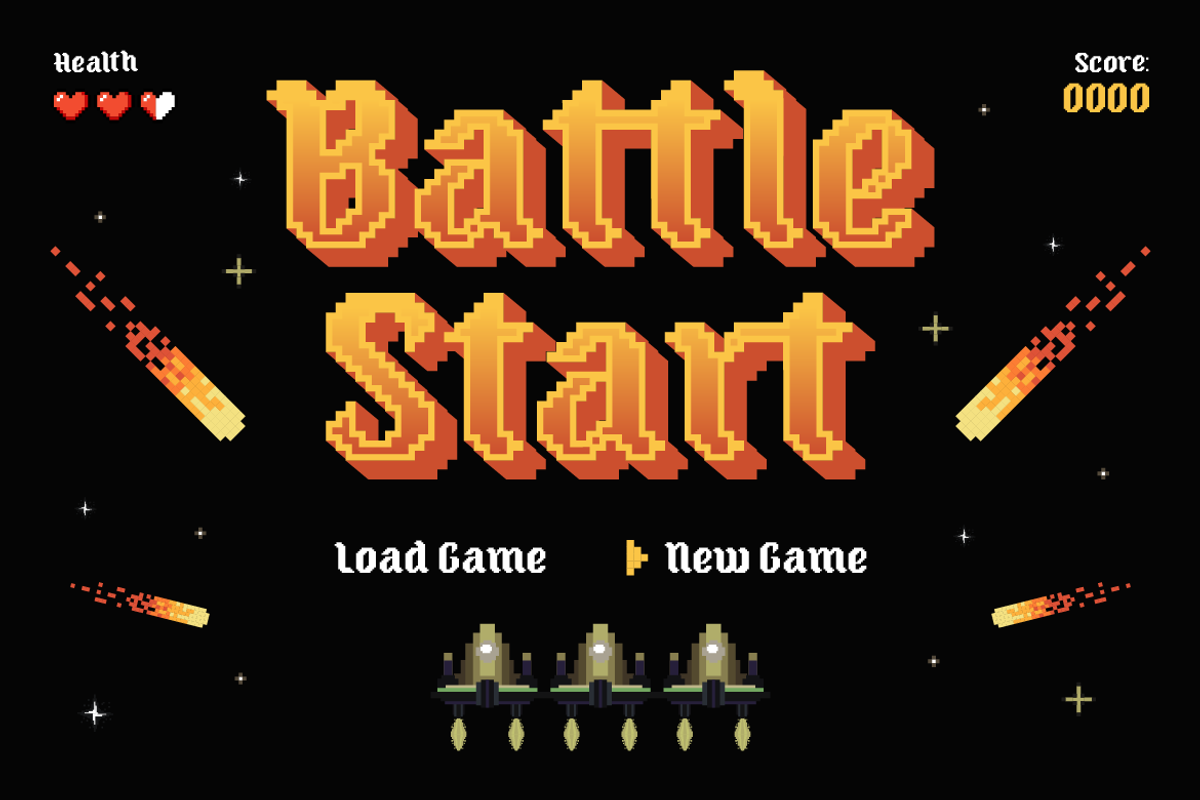 Oldbitz - Pixel Font, a Sans Serif Font by Burntilldead (Photo 3 of 12)