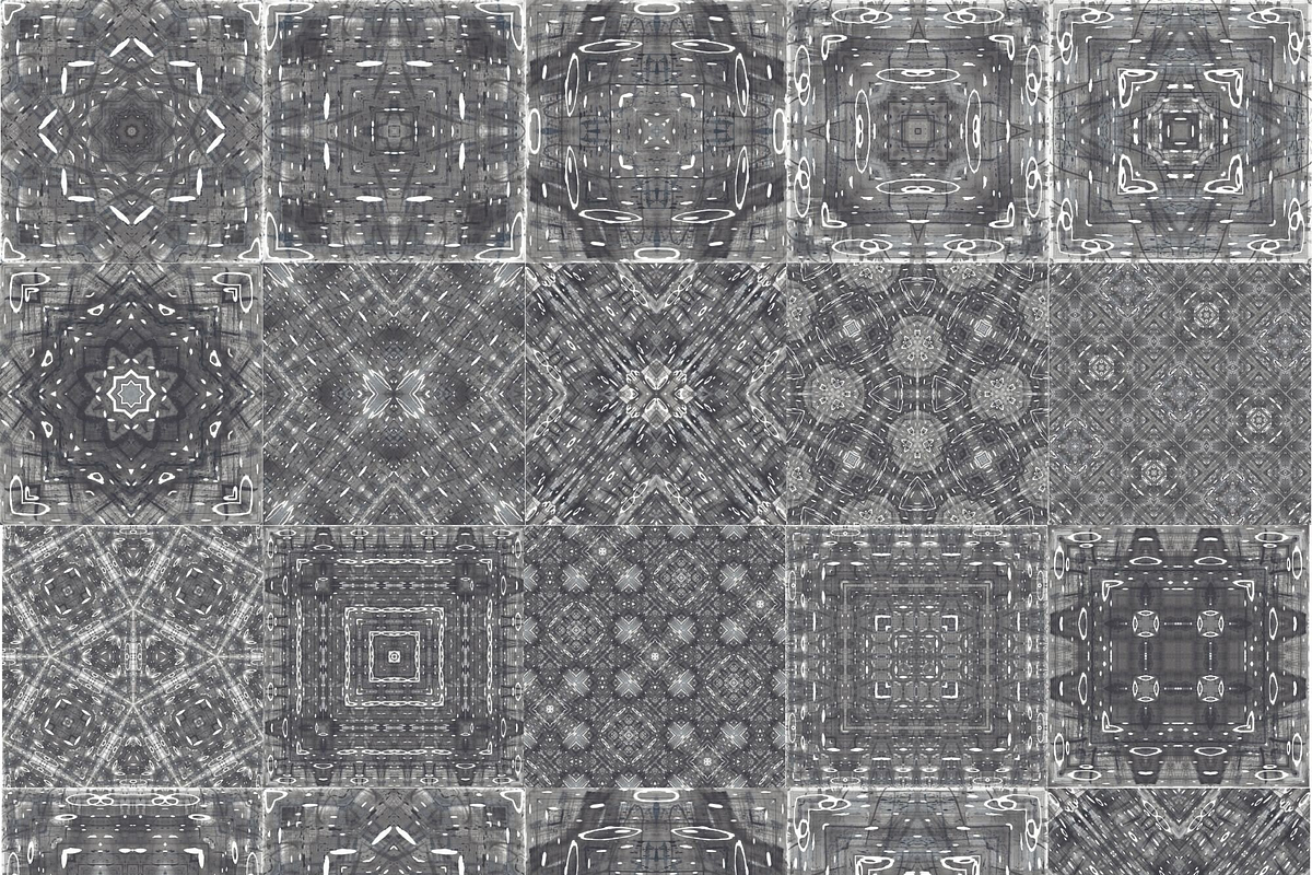 Burnt Charcoal Watercolor Patterns, a Pattern Graphic by Gen Aumonier (Photo 4 of 7)