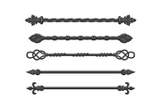 Iron borders, an Object Graphic by Woters little shop (Thumbnail 3 of 3)
