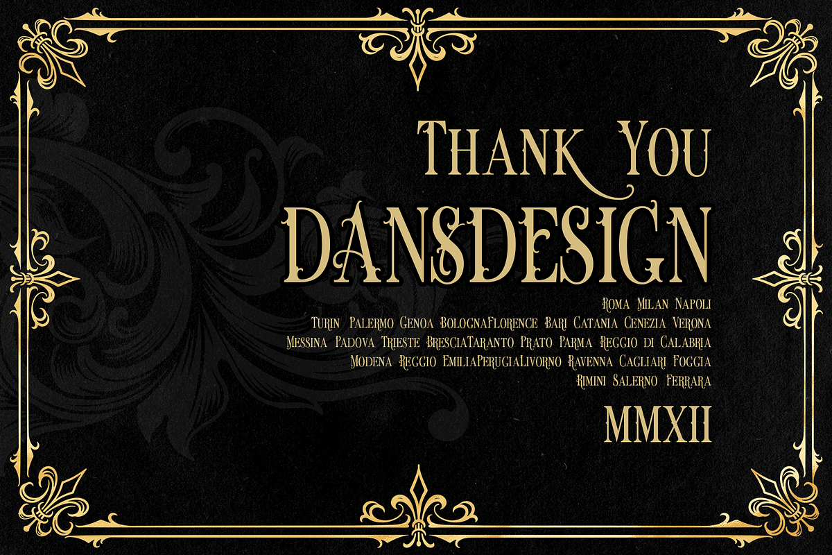 CONVENCION, a Blackletter Font by dansdesign (Photo 8 of 8)
