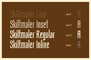 Skiltmaler Typeface, a Serif Font by Juru Rancang Studio (Thumbnail 2 of 5)